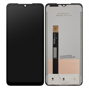Дисплей Umidigi X10G, X10S, с тачскрином, Original, Black