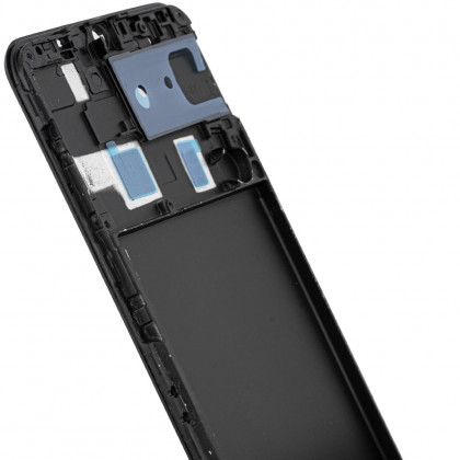 Рамка дисплея Samsung A205 Galaxy A20, Black, фото № 3 - ukr-mobil.com