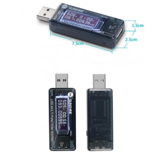 Амперметр-вольтметр Sunshine SS-302A, USB, 4V-30V, 0A-5A