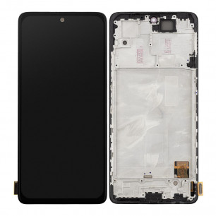 Дисплей Xiaomi Redmi Note 10 Pro, с тачскрином, с рамкой, OLED, Black