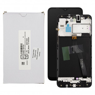 Дисплей Samsung A105 Galaxy A10, GH82-18685A, с тачскрином, с рамкой, Service Pack Original