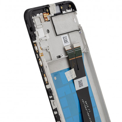 Дисплей Samsung A025 Galaxy A02s, GH81-18456A (высота 163 мм), с тачскрином, с рамкой, Service Pack Original, фото № 4 - ukr-mobil.com