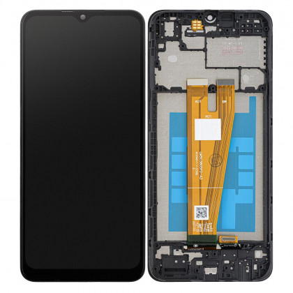 Дисплей Samsung A045 Galaxy A04, с тачскрином, с рамкой, Original PRC, Black, фото № 1 - ukr-mobil.com