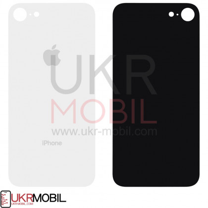 Задняя крышка Apple iPhone 8, большой вырез под камеру, White, фото № 2 - ukr-mobil.com