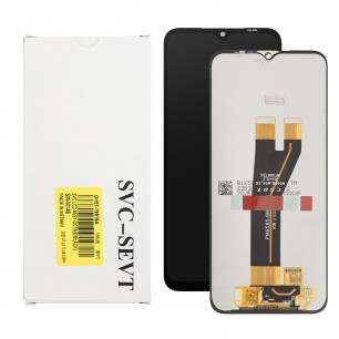 Дисплей Samsung M146 Galaxy M14 5G, GH97-78919A, (коннектор 48 pins), с тачскрином, Service Pack Original, Black