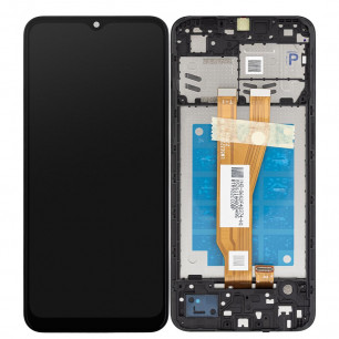 Дисплей Samsung A032 Galaxy A03 Core, GH81-21711A, с тачскрином, с рамкой, Service Pack Original
