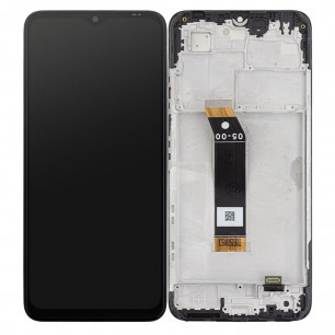 Дисплей Xiaomi Redmi Note 11E, Redmi 10 5G, Poco M4 5G, Poco M5, с тачскрином, с рамкой, Original PRC, Black