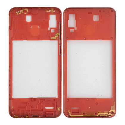 Средняя часть корпуса Samsung A205 Galaxy A20, Red, фото № 2 - ukr-mobil.com