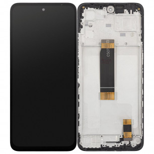 Дисплей Xiaomi Redmi 12, с тачскрином, с рамкой, Original PRC, Black