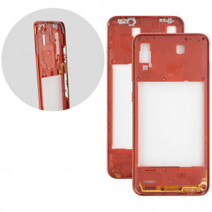 Средняя часть корпуса Samsung A305 Galaxy A30, Red