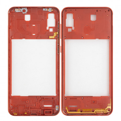 Средняя часть корпуса Samsung A305 Galaxy A30, Red, фото № 3 - ukr-mobil.com