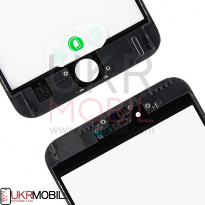 Стекло дисплея с рамкой и пленкой OCA Apple iPhone 6S Plus, Original, Black, фото № 2 - ukr-mobil.com
