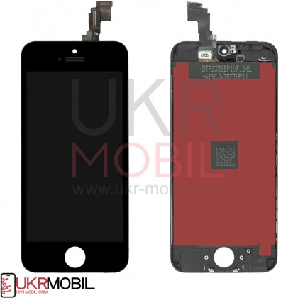 Дисплей Apple iPhone 5C с тачскрином Black, Original - ukr-mobil.com