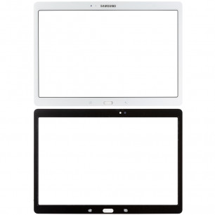 Стекло дисплея Samsung T800 Galaxy Tab S 10.5, T805 Galaxy Tab S 10.5 LTE, с OCA пленкой, Original, White