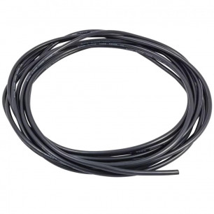 Провод силиконовый 14AWG, чёрный 1м (400х0,08 мм)