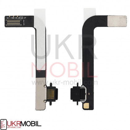 Шлейф Apple iPad 4 (A1458, A1459, A1460) коннектор зарядки, с компонентами - ukr-mobil.com