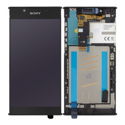 Дисплей Sony G3311 Xperia L1, G3312 Xperia L1, G3313 Xperia L1, с тачскрином, с рамкою, High Quality, Black, фото № 1 - ukr-mobil.com