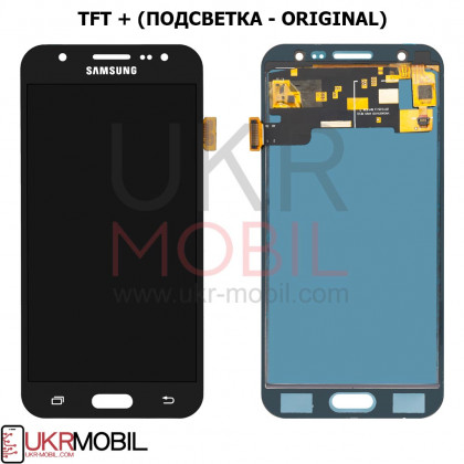 Дисплей Samsung J500 Galaxy J5 2015, с тачскрином, TFT (с регулируемой подсветкой), Black - ukr-mobil.com