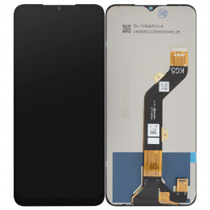 Дисплей Infinix Smart 6 (X6511), с тачскрином, Original PRC, Black