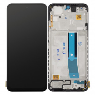 Дисплей Xiaomi Redmi Note 12s, с тачскрином, с рамкой, OLED, Black