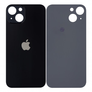Задняя крышка Apple iPhone 13, большой вырез под камеру, Original PRC, Black