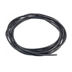 Провод силиконовый 10AWG, чёрный 1м (1050х0,08 мм)