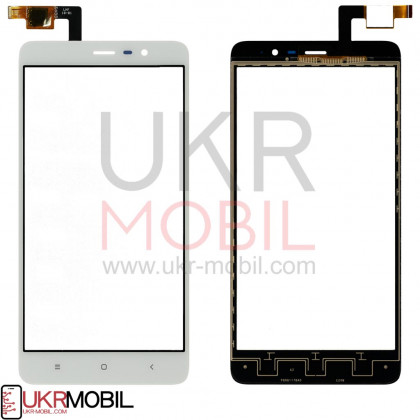 Сенсор (тачскрин) Xiaomi Redmi Note 3, White - ukr-mobil.com