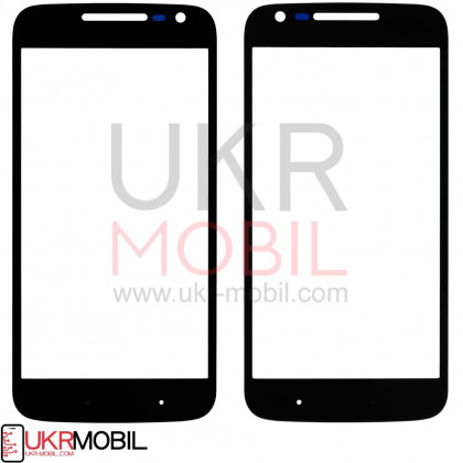 Стекло дисплея Motorola Moto G4 Play XT1602, Black - ukr-mobil.com