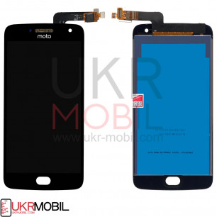 Дисплей Motorola XT1670, XT1672, XT1675, XT1676 Moto G5, с тачскрином, High Quality, Black