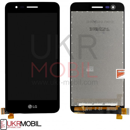 Дисплей LG K4 (2017) X230, с тачскрином, Black - ukr-mobil.com