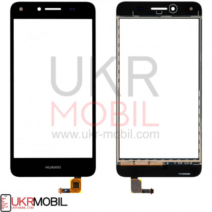 Сенсор (тачскрин) Huawei Y5 II (CUN-U29, CUN-L21), Honor 5, Honor Play 5, Black - ukr-mobil.com