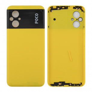 Задняя крышка корпуса Xiaomi Poco M5 Original PRC, Yellow