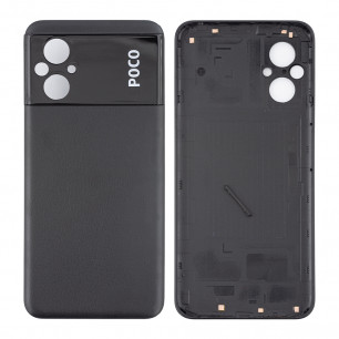 Задняя крышка корпуса Xiaomi Poco M5 Original PRC, Black