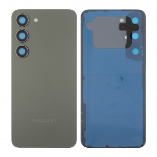 Задняя крышка Samsung S911 Galaxy S23, с стеклом камеры, Original PRC, Green