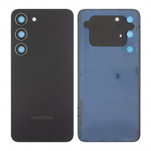 Задняя крышка Samsung S911 Galaxy S23, с стеклом камеры, Original PRC, Phantom Black