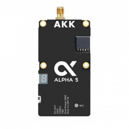 Видеопередатчик AKK Alpha 5, 5W, 25mW / 1W / 2w / 3W / 5W, 5.8 GHz, на 80 каналов, фото № 4 - ukr-mobil.com