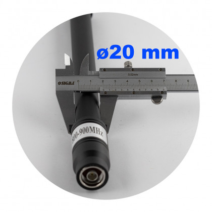 Антенна всенаправленная, 800-900 MHz, 50W, 2-5 dBi, Ø20 mm, 30 см, N-J, для jamming оборудования, фото № 3 - ukr-mobil.com