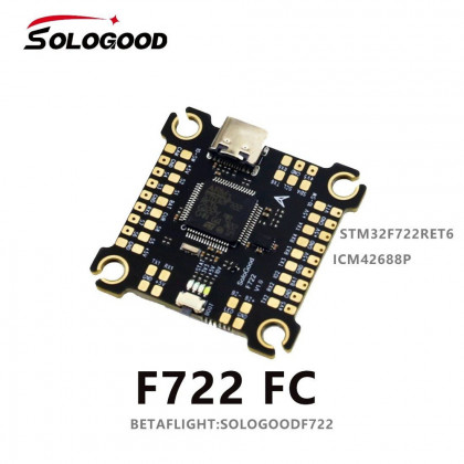 Полетный стек SoloGood FC: SG-F722-V1, ESC: SG-BLS-60A, фото № 3 - ukr-mobil.com