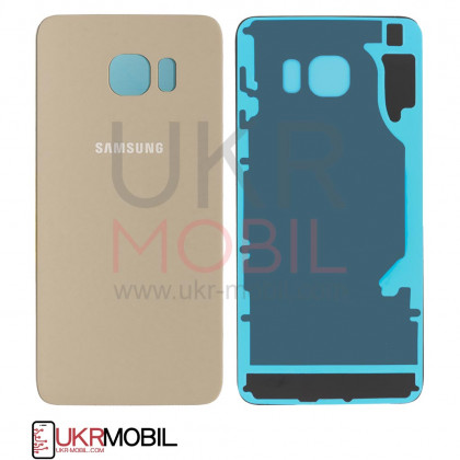 Задняя крышка Samsung G928 Galaxy S6 Edge Plus, Original PRC, Gold - ukr-mobil.com