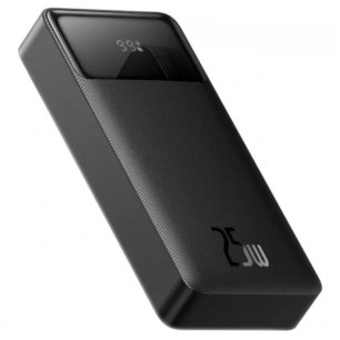 Повербанк (УМБ) Baseus Bipow Digital Display (PPBD020301), 20000 mAh, 25W, 3A, 2USB + Type-C, Black