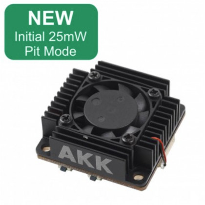 Видеопередатчик AKK Ultra Long Range (New Version) VTX, 25/250/500/1000/2000/3000 mW, 5.8G, 40 каналов, фото № 1 - ukr-mobil.com