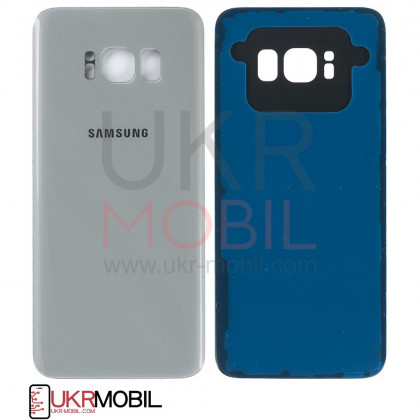 Задняя крышка Samsung G950 Galaxy S8, High Quality, Silver - ukr-mobil.com