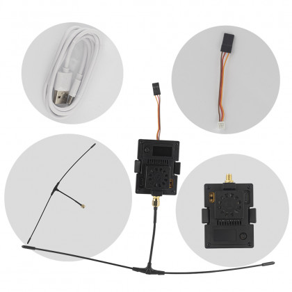 Модуль передатчика ELRS 433 MHz, Micro, с антенной 408-458 MHz, фото № 1 - ukr-mobil.com
