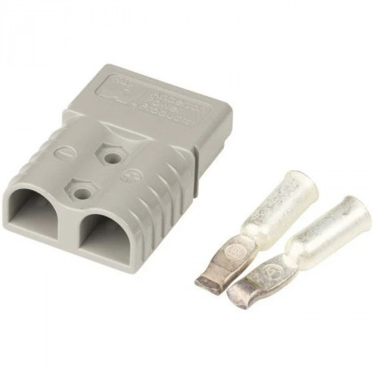 Разъем коннектор Anderson, 120A, 4AWG/21.1mm, серый - ukr-mobil.com