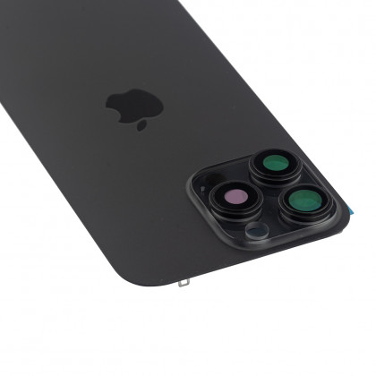 Задняя крышка Apple iPhone 16 Pro Max, с стеклом камеры, с магнитом, Original PRC, Black Titanium, фото № 3 - ukr-mobil.com