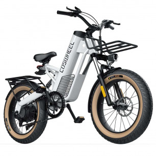 Электровелосипед COSWHEEL M20 MINI White, 15AH, 48V/500W