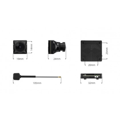 Видеосистема цифровая Caddx Walksnail Avatar HD Pro Kit Dual Antenna, 32 Gb, фото № 2 - ukr-mobil.com