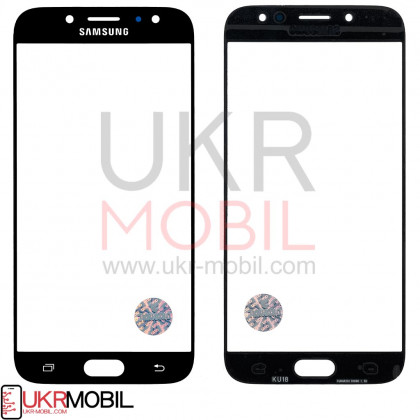 Стекло дисплея Samsung J730 Galaxy J7 2017, Black - ukr-mobil.com