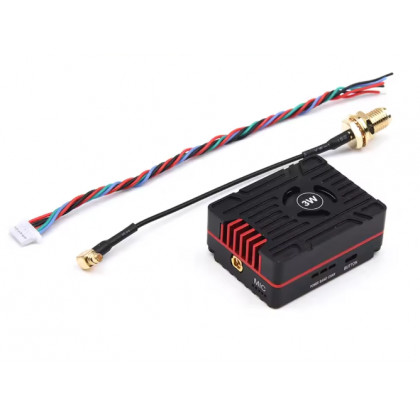 Видеопередатчик Readytosky Ultra 3000 VTX 4.9G–5.8G 3W, 25mW/400mW/800mW/1500mW/3000mW, Pit mode, на 64 канала, фото № 1 - ukr-mobil.com