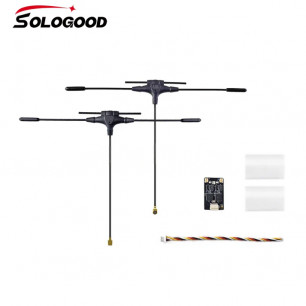 Приемник SoloGood ELRS Gemini 2.4G | 915 mHz , с 2 антеннами Immortal T